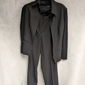 Women's Piazza Sempione Two Piece Suit Size EU 42/42 (US Size 6/6)(Blazer/Pants)